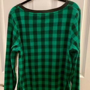 Green & Black Checkered PJs